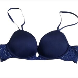 Victoria's Secret Dream Angel Blue Push-Up Bra